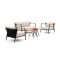 Apple Bee Elle stoel-bank loungeset 5-delig