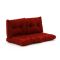 Madison Florance loungekussenset rug ca. 60x40cm zit ca. 60x60cm 4-delig