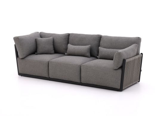 SUNS Sorrento lounge tuinbank 265cm incl. hoekelement rechts