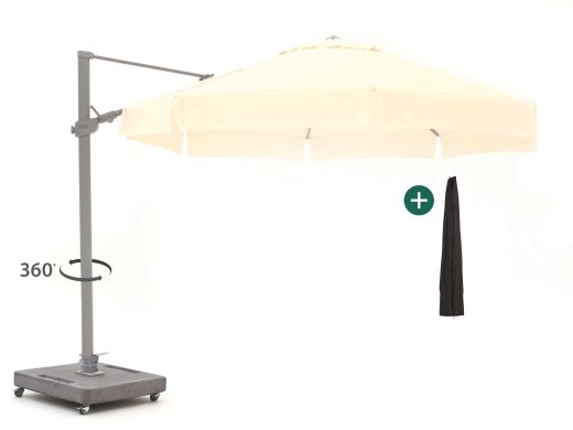 Shadowline Miami zweefparasol ø 350cm