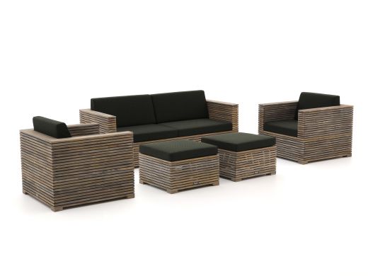 ROUGH-C stoel-bank loungeset 5-delig