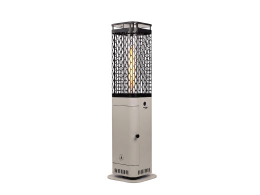 Monti HeatLine Blaze pellet terrasverwarmer 26x26x95cm - Beige