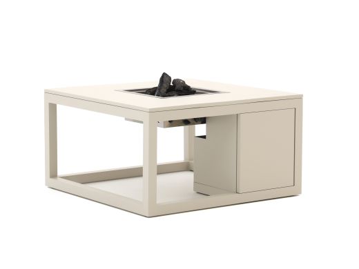 Cosiraw lounge vuurtafel 100x100x55cm
