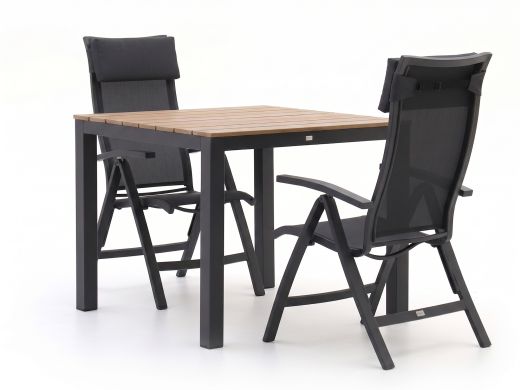 Bellagio Lugo/Fidenza 90cm dining tuinset 3-delig