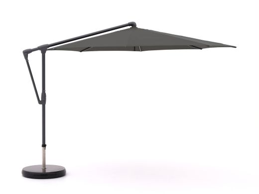 Glatz Sunwing Casa zweefparasol ø 330cm - Antraciet (155) (incl. Shadowline voet 90 kg) (incl.hoes)