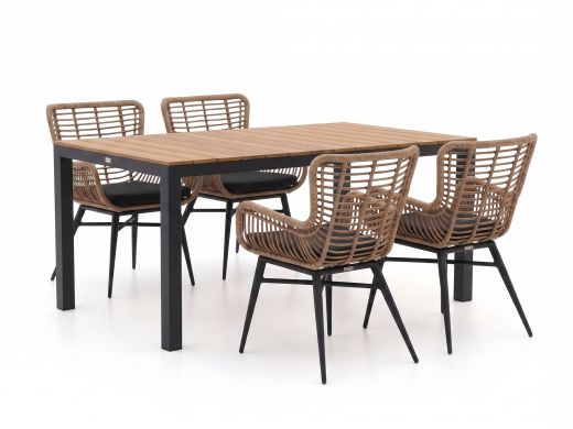 Intenso Asti/Fidenza 160cm dining tuinset 5-delig