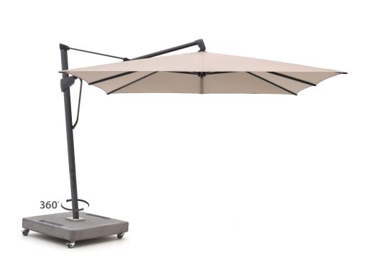 Glatz Sombrano S+ Easy zweefparasol 300x300cm