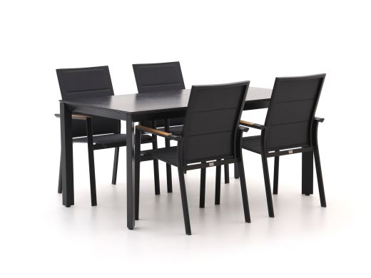Bellagio Albinea/Sestino 160cm dining tuinset 5-delig stapelbaar