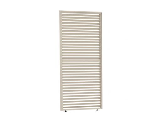 Lamellen zijpaneel 100cm universeel t.b.v. Cedrino Pergola verstelbaar