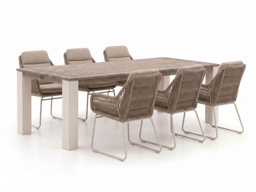 Intenso Isorella/ROUGH-X 240cm dining tuinset 7-delig
