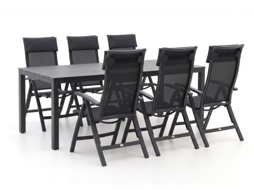 Bellagio Lugo/Menzano 220cm dining tuinset 7-delig
