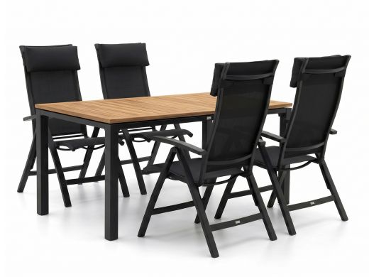Bellagio Lugo/Linosa 180cm dining tuinset 5-delig verstelbaar