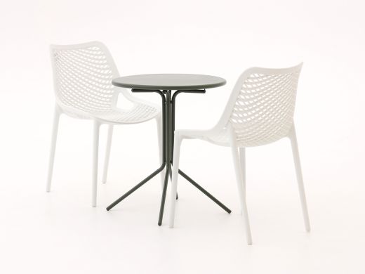Forza Ripi/Aziano ø 60cm balkonset 3-delig stapelbaar