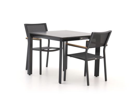 Bellagio Roma/Sestino 90cm dining tuinset 3-delig stapelbaar