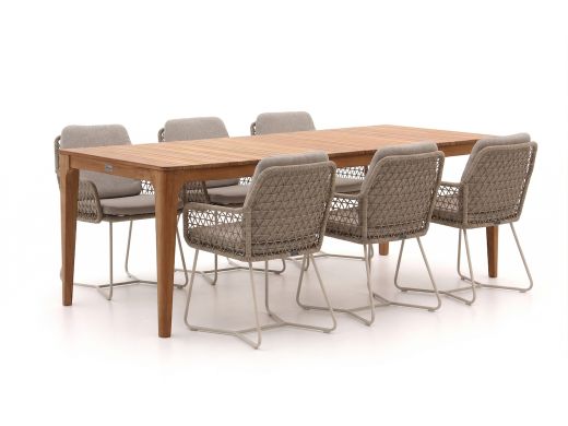 Intenso Trasimeno/Bruca 220cm dining tuinset 7-delig