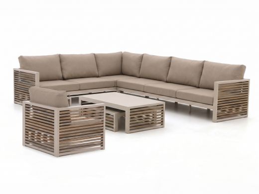 Bellagio Cadora hoek loungeset 5-delig rechts 7-zits
