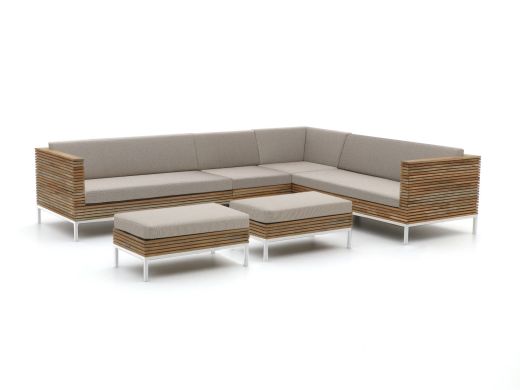 ROUGH-D hoek loungeset 6-delig