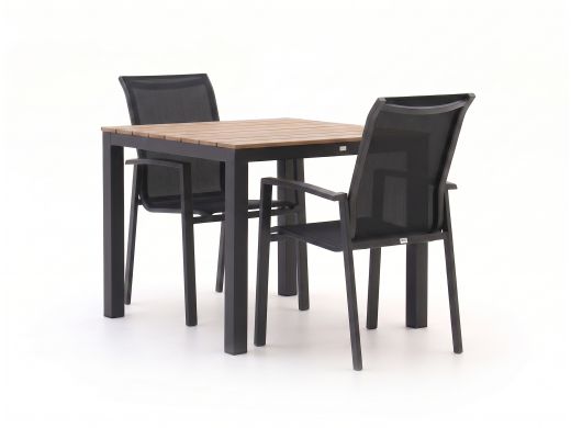 Forza Centallo/Fidenza 90cm dining tuinset 3-delig stapelbaar