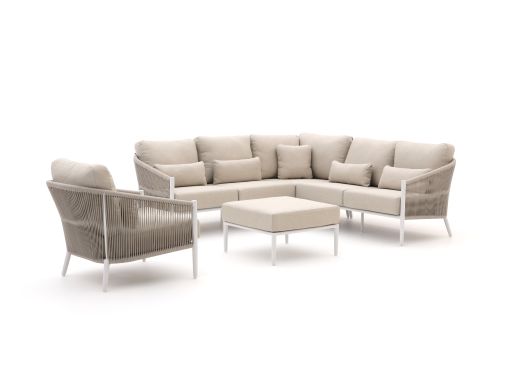 Bellagio Mineo hoek loungeset 5-delig