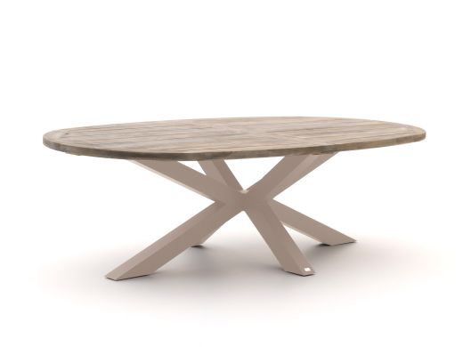 ROUGH-Y Ellips low dining tuintafel 240x120cm
