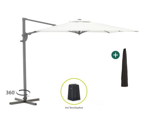 Shadowline Francisco zweefparasol 260x260cm