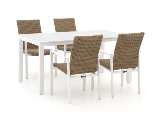 Manifesto Villongo/Menzano 160cm dining tuinset 5-delig stapelbaar