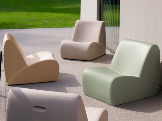 Hartman Sophie lounge tuinstoel - Grijs - Antraciet - Kunststof