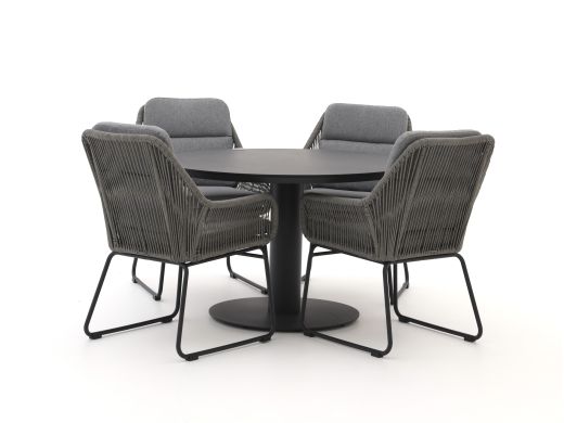 Intenso Isorella/La Fonte  ø 120cm dining tuinset 5-delig