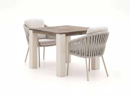 SUNS Nappa/ROUGH-X 100cm dining tuinset 3-delig