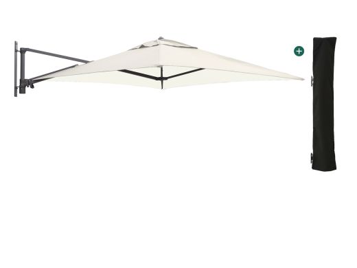 Shadowline muurparasol 200x200cm