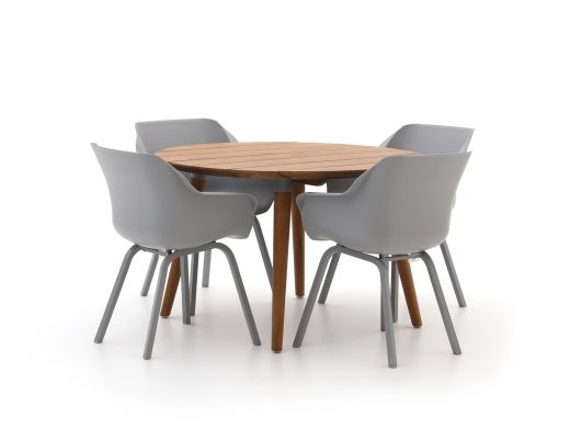 Hartman Sophie Element/Studio Ø120cm dining tuinset 5-delig