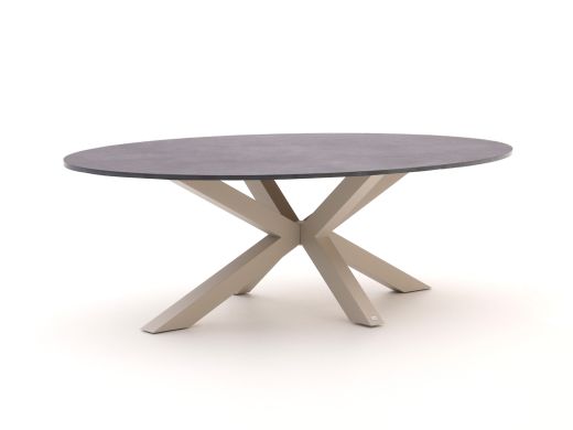Bellagio Induno Ellips dining tuintafel 240x120cm