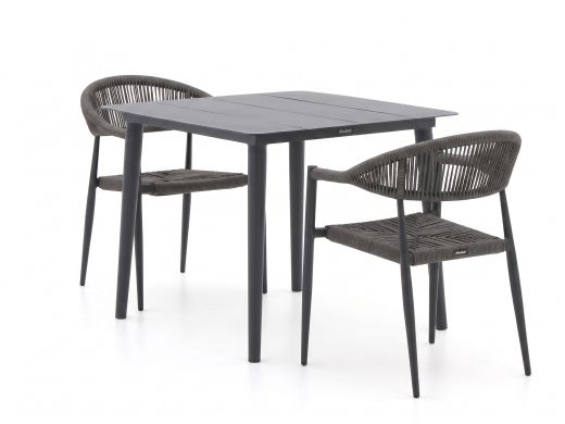 Manifesto Belpasso/Sora 90cm dining tuinset 3-delig stapelbaar