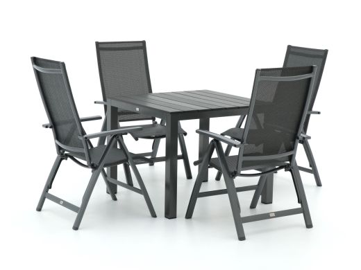 Bellagio Avenza/Fidenza 90cm dining tuinset 5-delig verstelbaar