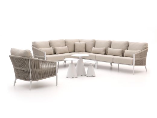 Bellagio Mineo/Tusa hoek loungeset 8-delig links