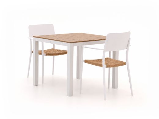 Bellagio Cino/Fidenza 90cm dining tuinset 3-delig stapelbaar