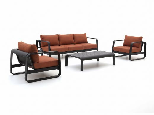 Forza Liri stoel-bank loungeset 4-delig