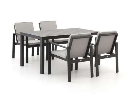 Bellagio Vezzano/Menzano 160cm dining tuinset 5-delig