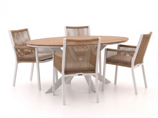 Manifesto Rivola/Fidenza 180cm ovaal dining tuinset 7-delig