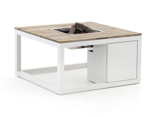 Cosiraw lounge vuurtafel 100x100x55cm