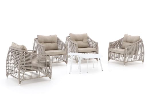 Manifesto Ortello/Bovezzo stoel loungeset 6-delig