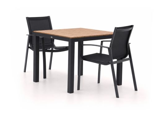 Forza Altea/Fidenza 90cm dining tuinset 3-delig stapelbaar