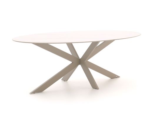 Bellagio Furato ellips dining tuintafel 240x120cm