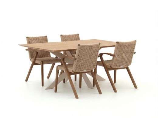 Bellagio Tredozio/Furato 180cm dining tuinset 5-delig