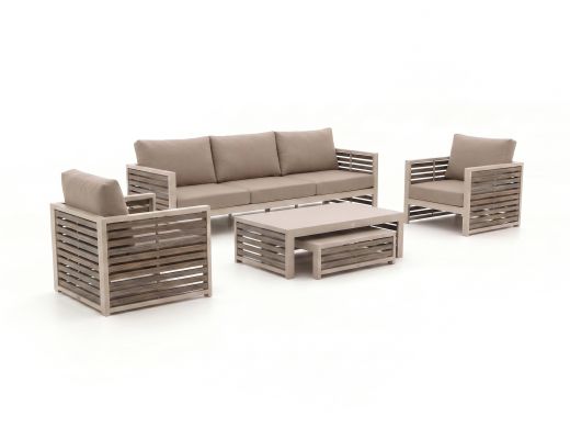 Bellagio Cadora stoel-bank loungeset 5-delig 5-zits