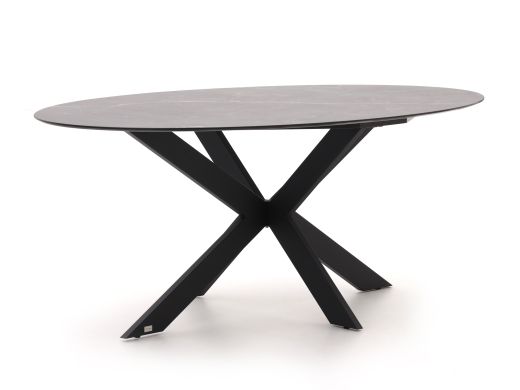 Bellagio Furato ellips dining tuintafel 200x110cm