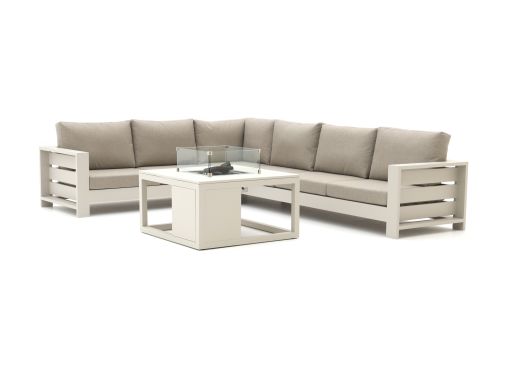 Bellagio Avolo/Cosiraw 100cm hoek loungeset 3-delig links 6-zits