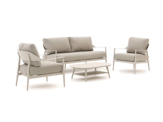 Bellagio Valli stoel-bank loungeset 4-delig