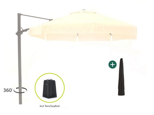 Shadowline Miami zweefparasol ø 350cm