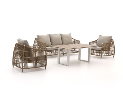 Manifesto Ortello/Fidenza lounge diningset 4-delig 5-zits